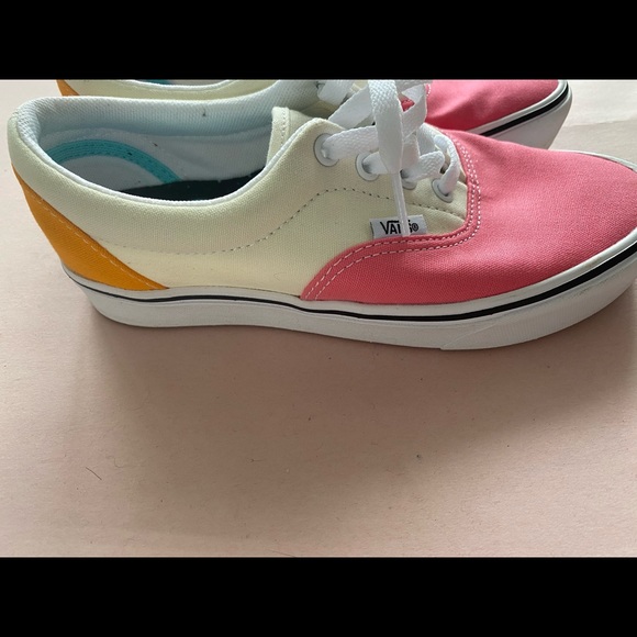 vans cush white